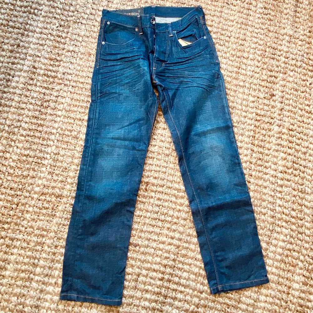 Morrison Premium slim straight denim jeans - Mens 29x30